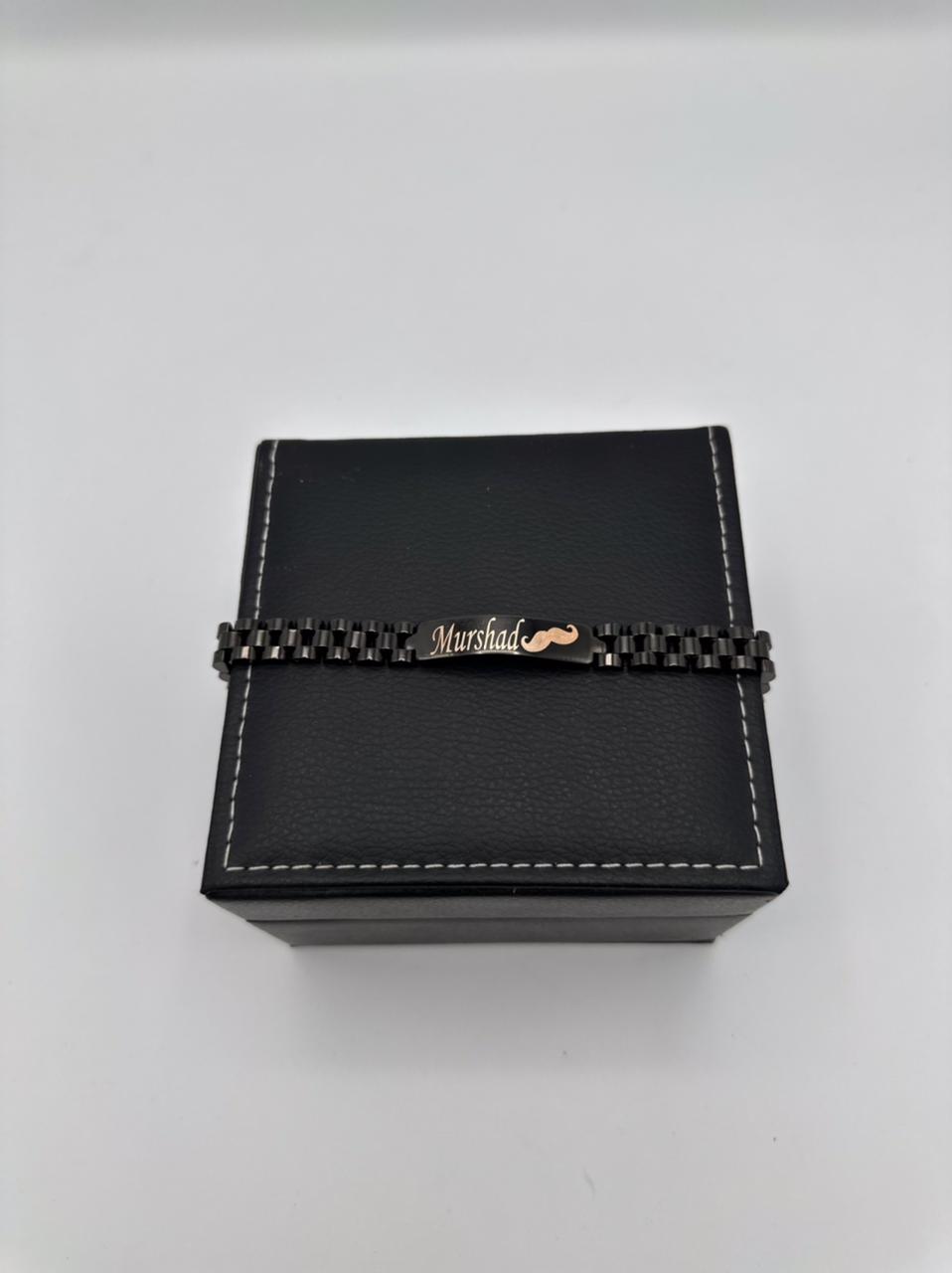 Engraved Name Bracelet Stainless