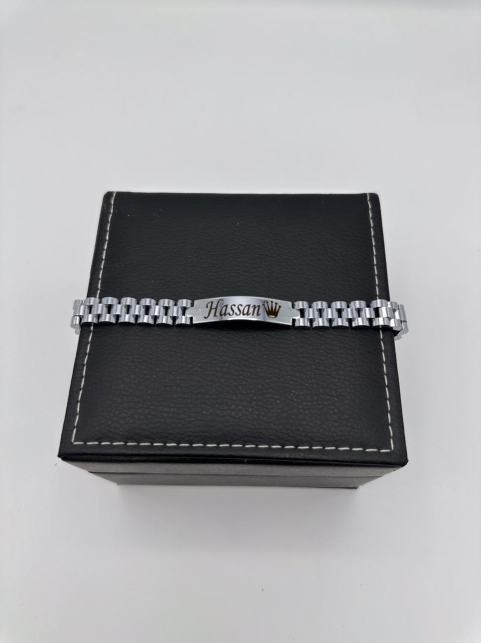 Engraved Name Bracelet Stainless