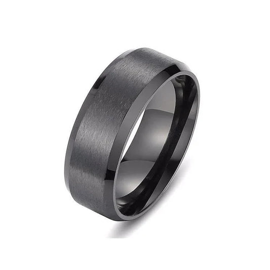 Black Titanium Ring-High Quality