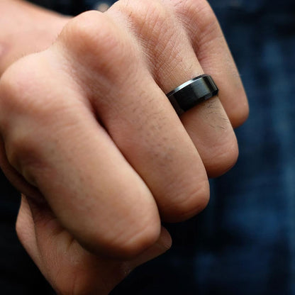 Black Titanium Ring-High Quality