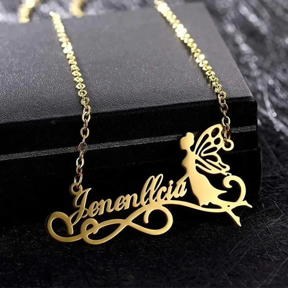 Fairy Angel Name Pendant