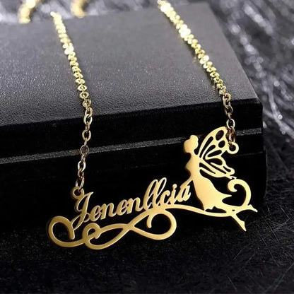 Fairy Angel Name Pendant